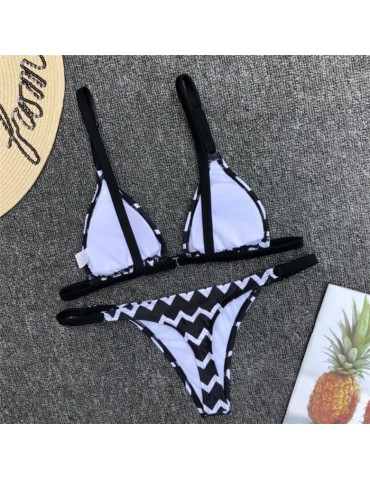 Sexy Zebra Bikini Set