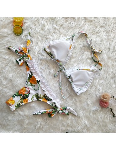 Fruity Frilly Bikini Set