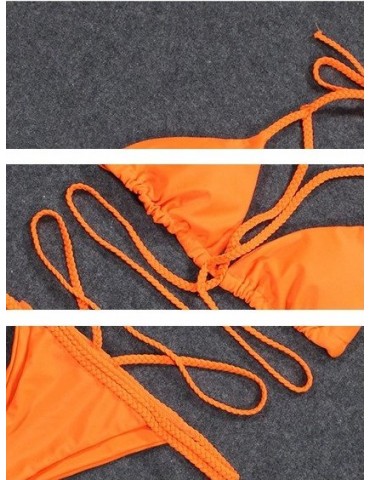 Brazilian Braided Strap Bikini Set