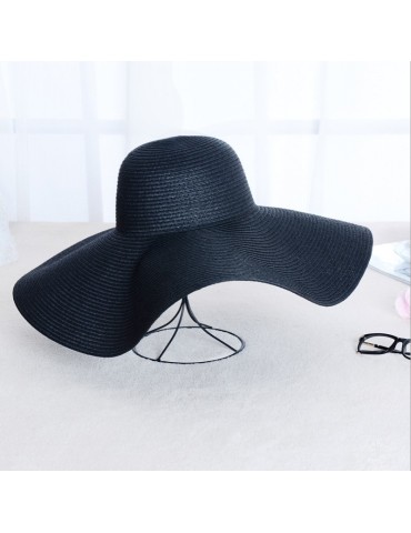Signature BC Black Wide Brim Hat