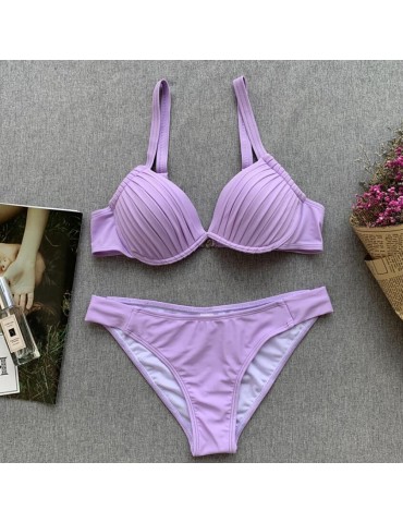 Lilac Shell Bikini Set